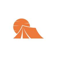 camping pictogram logo ontwerp illustratie sjabloon vector