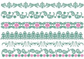 Paisley Border Vintage Vectors