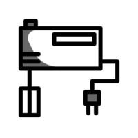 illustratie vectorafbeelding van mixer icon vector