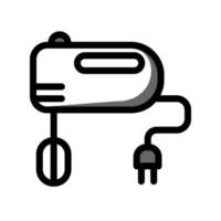 illustratie vectorafbeelding van mixer icon vector