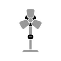 illustratie vectorafbeelding van stand fan icon vector