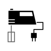 illustratie vectorafbeelding van mixer icon vector