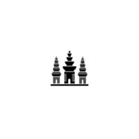 tempel vector pictogram ontwerp illustratie