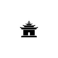 tempel vector pictogram ontwerp illustratie