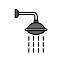 illustratie vectorafbeelding van douche icon vector