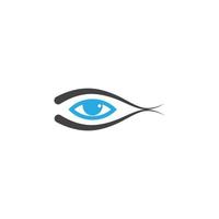 oog logo ontwerp gratis vector bestand.