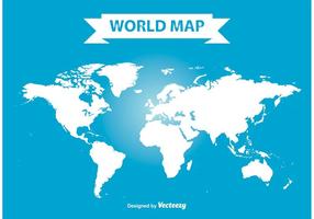 Vector Wereldkaart