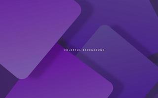 abstracte geometrische vierkante paarse kleur achtergrond vector
