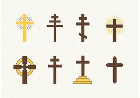 Gratis Christian Crosses Vector