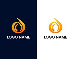 letter o modern logo ontwerpsjabloon vector