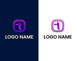 letter t modern logo ontwerpsjabloon vector