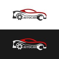 auto auto reparatie logo ontwerp vector