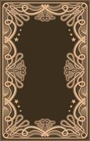 art nouveau achtergrond vector