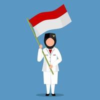 Indonesische onafhankelijkheidsdag vector