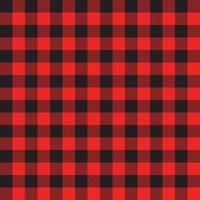 rood en zwart geruit tafelkleed.plaid wallpaper.lumberjack naadloze background.textured gingham.vichy patroon of texture.template voor kleding fabrics.tartan flanel concept.vector afbeelding. vector