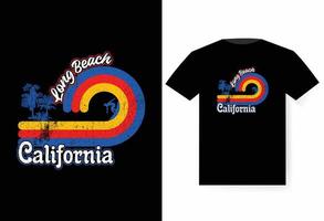 zomer t-shirt ontwerp, Californië strand t-shirt ontwerp vector