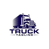 vrachtwagen vervoer logo vector sjabloon