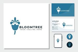 logo boom ontwerp inspiratie vector