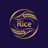 adobepaddy rijst premium biologisch natuurlijk product banner logo vector ontwerp illustrator artwork