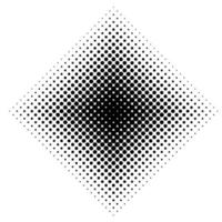 vector collectie van gouden halftone inkt geometrische monochrome vierkanten