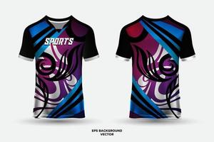 ongelooflijke en fantastische T-shirts met sportjerseyontwerp vector