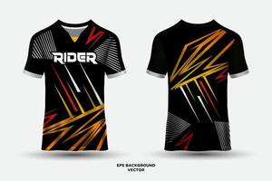 modern design race jersey t-shirt sport vectorillustratie. vector