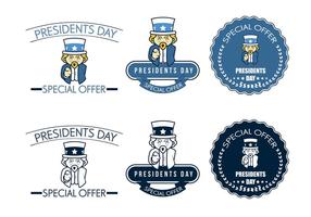 Speciale Aanbieding voor President's Day Vectors