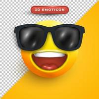 3D-emoji met geschokte uitdrukking