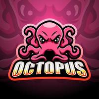 octopus mascotte ontwerp vector