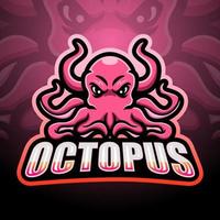 octopus mascotte ontwerp vector