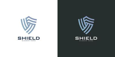 veiligheidsschild logo vector premium