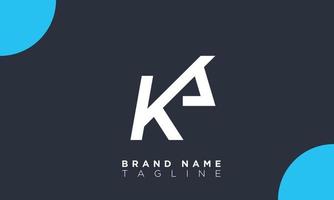 ks alfabet letters initialen monogram logo sk, k en s vector