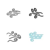 wind pictogram vector illustratie ontwerp