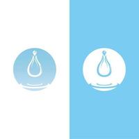 waterdruppel logo sjabloon vector