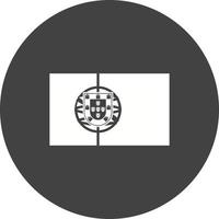 portugal cirkel achtergrond icoon vector