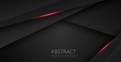 abstracte rood zwarte ruimte frame lay-out ontwerp tech driehoek concept met zeshoek textuur achtergrond. eps10 vector