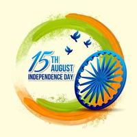 india onafhankelijkheidsdag concept vector
