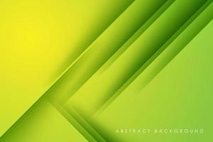 abstracte groene diagonale papercut achtergrondkleur vorm. eps10 vector