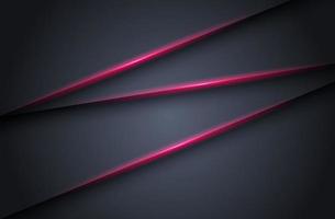 abstract donker met roze lichte lijn schaduw driehoek lege ruimte lagen achtergrond. eps10 vector