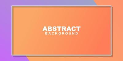 lege rechthoek kleurrijke abstracte frame achtergrond. goed voor banner, sjabloon voor sociale media, poster en flyer-sjabloon vector