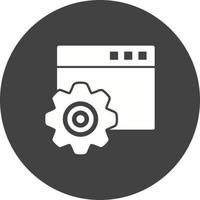 browserconfiguraties cirkel achtergrondpictogram vector