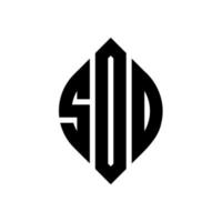 sdd cirkel letter logo-ontwerp met cirkel en ellipsvorm. sdd ellipsletters met typografische stijl. de drie initialen vormen een cirkellogo. sdd cirkel embleem abstracte monogram brief mark vector. vector