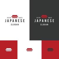japans logo pictogram ontwerpsjabloon vector