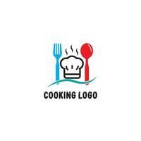 hoed chef-kok logo sjabloon vector