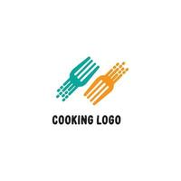 hoed chef-kok logo sjabloon vector