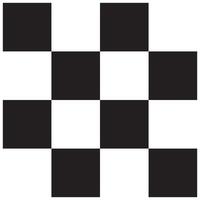 schaken eenvoudig ontwerp vector