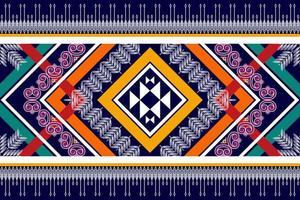 ikat etnisch naadloos patroonontwerp. Azteekse stof tapijt mandala ornamenten textiel decoraties behang. motief tribal boho inheemse turkije traditionele borduurwerk vector