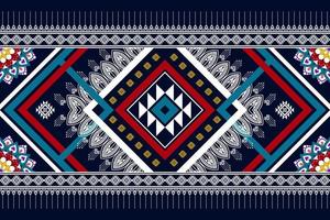 geometrisch abstract etnisch naadloos patroonontwerp. Azteekse stof tapijt mandala ornamenten textiel decoraties behang. tribal boho native motief turkije traditionele borduurwerk vector background