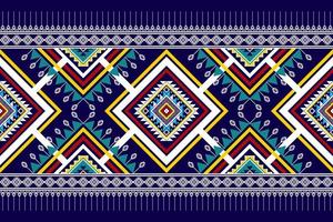 geometrisch abstract etnisch naadloos patroonontwerp. Azteekse stof tapijt mandala ornamenten textiel decoraties behang. tribal boho native motief turkije traditionele borduurwerk vector background