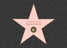 Gratis Hollywood Walk Of Fame Vector